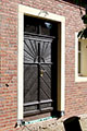 Restaurierte historische Haustr