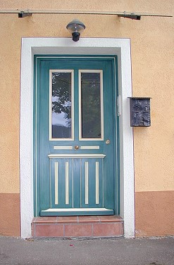Nachbau einer historischen Haust�r