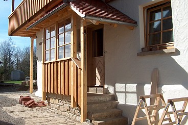 Die teilweise geffnete Klntr von Auen.
