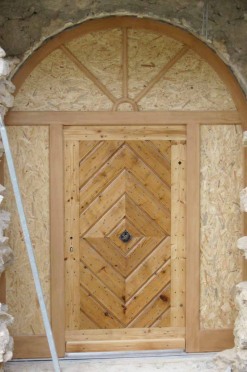 Nachbau einer historischen Haustr