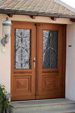 Nachbau einer historischen Haust�r