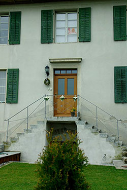 Nachbau einer historischen Haustr