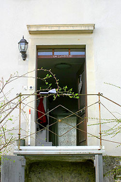 Nachbau einer historischen Haustr